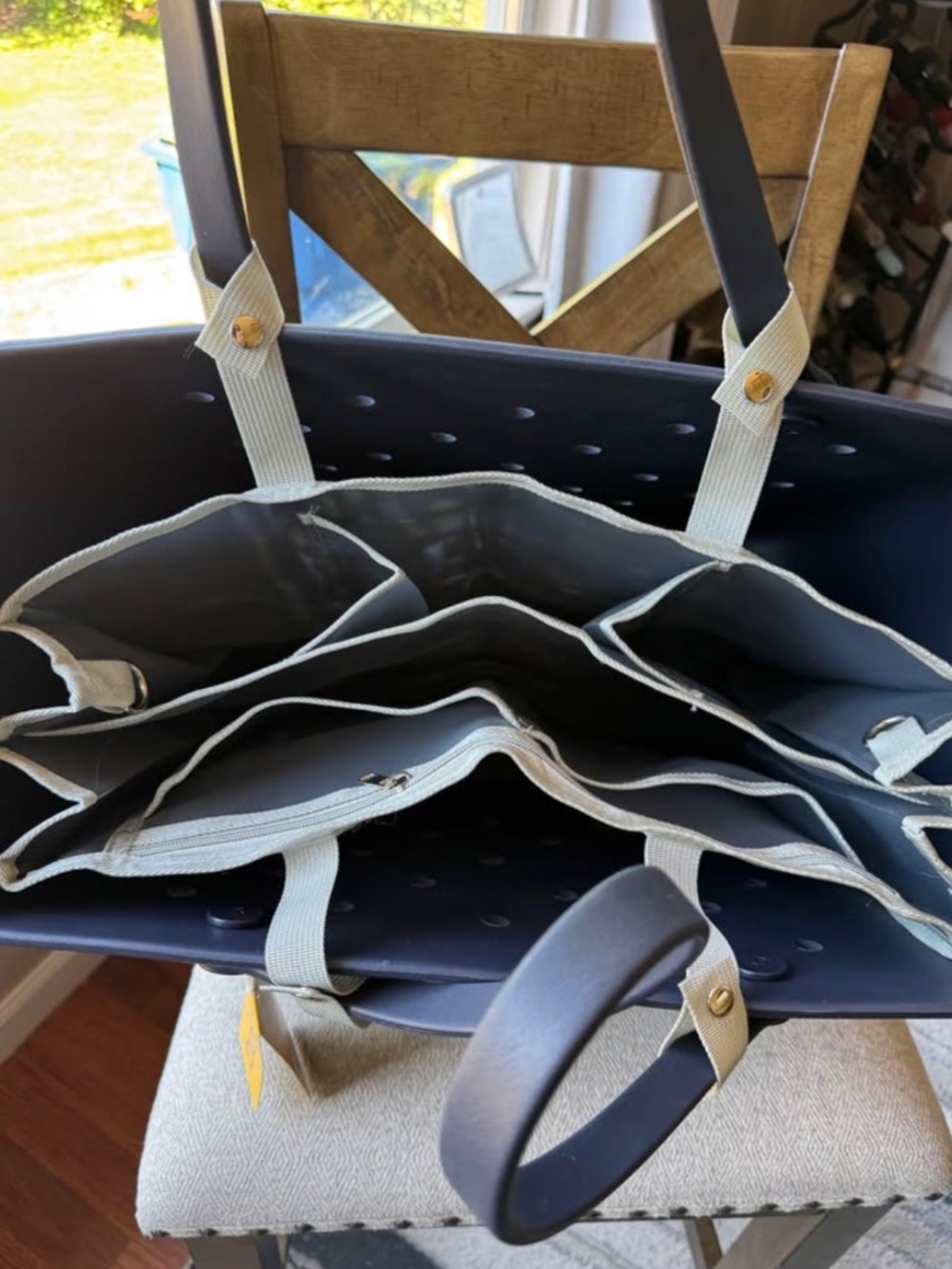 Navy Blue Bogg Bag with Extras - Picture 5 of 7